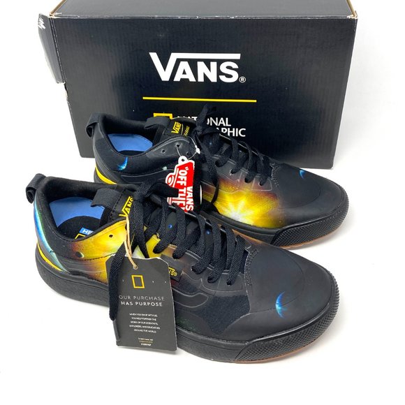 VANS UltraRange Exo National Geographic Collab Nova Spark Black Women's 8.5 - Picture 7 of 10